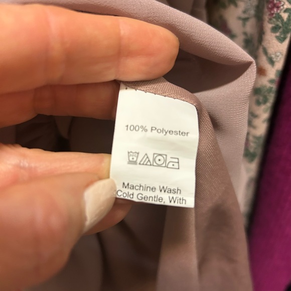 Chic Mauve Maxi Dress - Picture 6 of 6